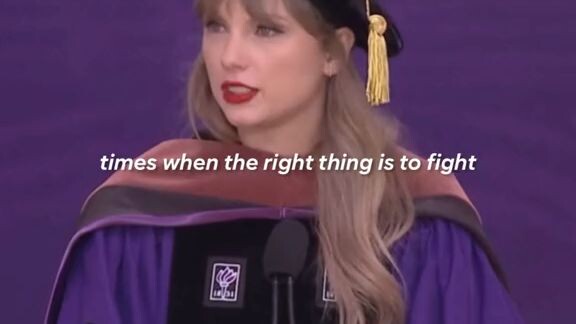 Taylor Swift Graduation Speaker