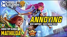 {TA} BEST ROAM SUPPORT MATHILDA | HERO YANG SERING JADI LANGGANAN BAN - GAMEPLAY MATHILDA SUPPORT