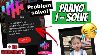 How to fix tempo app basic problem? Android Tutorial Tagalog