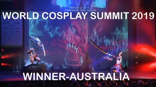 WORLD COSPLAY SUMMIT 2019 WINNER AUSTRALIA MONSTER HUNTER (HD)