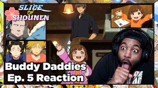 Buddy Daddies Episode 5 Reaction | KYU-CHAN FINDS OUT THE TRUTH ABOUT MIRI!!!