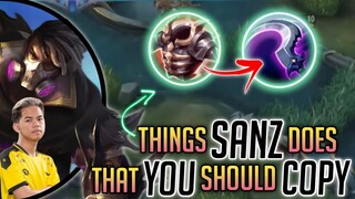 M3 Analysis For Onic Sanz Brody Gameplay  - Why Semi-Tank Build? Mobile Legends Tutorial 2022