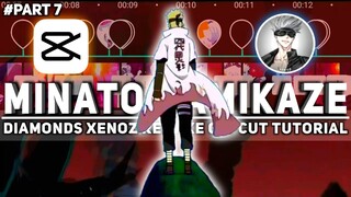 FULL EDIT TUTORIAL AMV BADASS CAPCUT - @XENOZ REMAKE PART 7 - MINATO NAMIKAZE - DIAMONDS