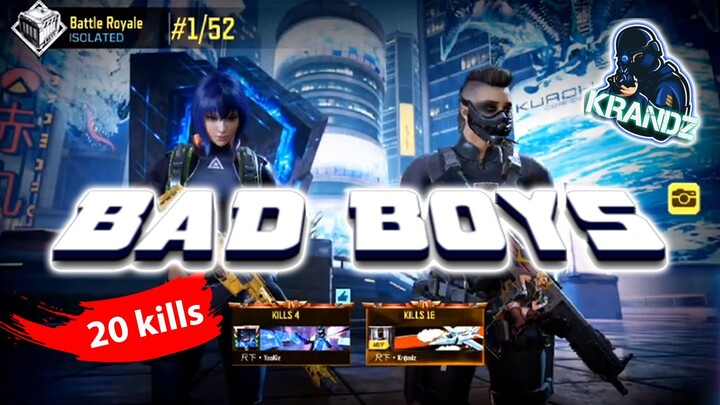 Intense Duo Fight Bad Boys on l Call of Duty Mobile l Xiaomi Pad 5 Game Play