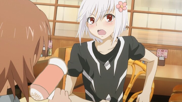 Accelerator was just drying his hair! ! !