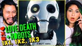 LOVE DEATH + ROBOTS Vol 1 Eps 1-3 Reaction!