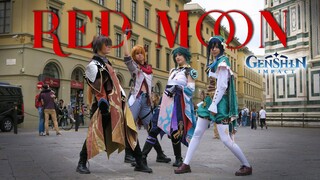 [K-POP IN PUBLIC - ITALY] KARD - RED MOON DANCE COVER (GENSHIN IMPACT COSPLAY)