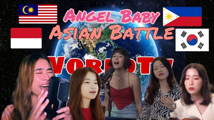 "Angel Baby" The Sweetest Asian Voice Battle : Indonesia Vs Philippines Vs Malaysia Vs South Korea!!