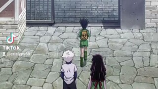 Gon and Killua sad Good Bye 😭🖤