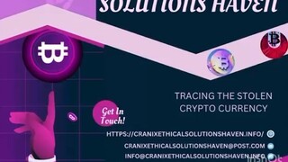 Crypto Asset Recovery With Cranix Ethical Solutions Haven