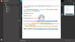 [Course24h.com] Stefan Georgi - The 3 Day “Attention Hacking” VIP Workshop