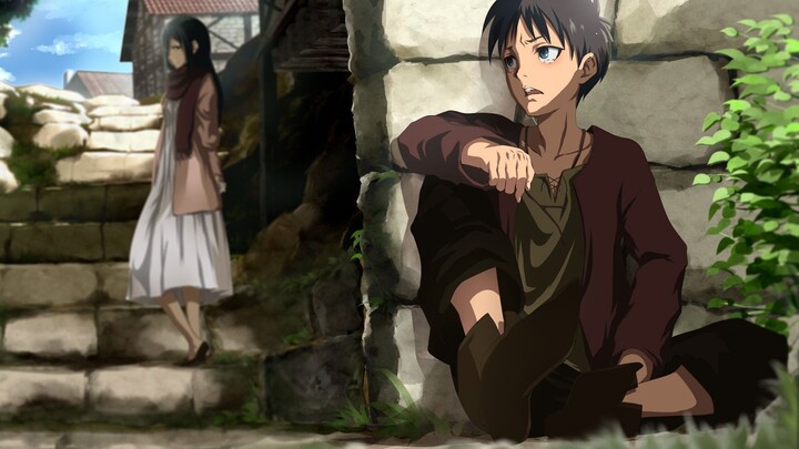 "The only time Eren was brave, the only time Mikasa flinched"