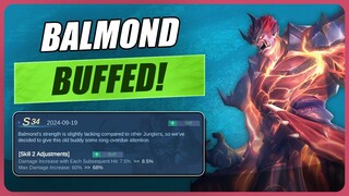 Balmond Finally Got Buffed, Is He A Solid Jungler Now? | Mobile Legends