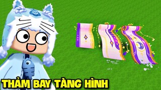 THẦN THÚ NÀY CÓ THỂ TÀNG HÌNH MEOWPEO HẾT HỒN VỚI SỨC MẠNH CỦA THẢM BAY THẦN KỲ TRONG MINI WORLD