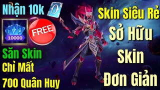 Nhận 10k QH Săn Skin Hayate Tử Thần Vũ Trụ Event Cờ Tỷ Phú Chỉ Mất 700QH - Skin Rẻ Sở Hữu Đơn Giản