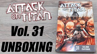 Attack on Titan, Vol. 31 Unboxing