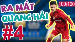 #DLS #4 Ra mắt siêu cầu thủ Quang Hải, quốc tịch Lào, ghi liền hat-trick