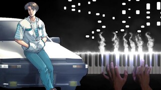 [Special Effects Piano] Autumn Famous Mountain Divine Comedy! Initial D Catch Shrimp "Deja Vu"—Piano