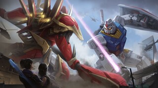 [Arts] Menggambar Chiyan Zero VS. Yuanzu Gundam