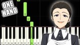 Yakusoku no Neverland - Isabella’s Lullaby - EASY Piano Tutorial(Synthesia) by TAM