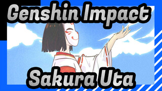 [Genshin Impact/Animasi] Sakura Uta
