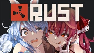 【RUST】ぺこマリでホロ鯖Rust本当にいくぞ！！！！！！！！！！！！ぺこ！【ホロライブ/兎田ぺこら】