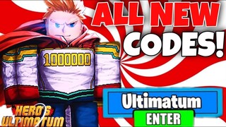 [CODE] Hero's Ultimatum All New *Working* CODES | ROBLOX 2021!