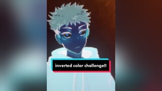 i was expecting this to be an abomination ngl Inverted jujutsukaisen color jjk yuuji anime art procreate fyp itadori