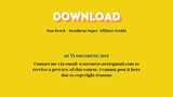 Dan Brock – Deadbeat Super Affiliate (Gold) – Free Download Courses