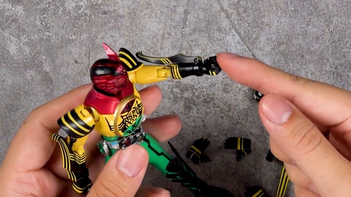 [Planting Guide] Bandai SHFiguarts Kamen Rider OOO Super Eagle Tiger Locust Joint Set