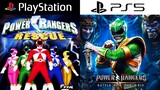 Power Rangers PlayStation Evolution PS1 - PS5
