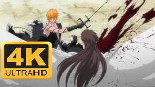 Ichigo vs Aizen English Dub [2160p] (60FPS)