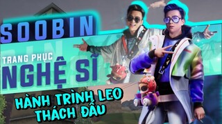 (FREEFIRE) Trang Phục Nghệ Sĩ Soobin Hoàng Sơn , Hành Trình Leo Thách Đấu Của Lầy | Nam Lầy.