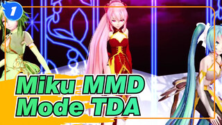 [Miku MMD] Qipao Gaya Phoenix / Mode TDA / Miku, Gumi & Luka_1