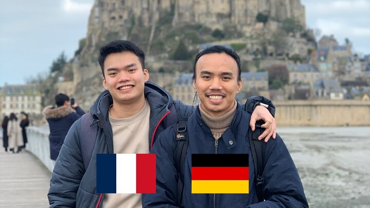 🇫🇷 Hai Anh Em Gặp Nhau tại Kỳ Quan của Nước Pháp | Mont-Saint-Michel