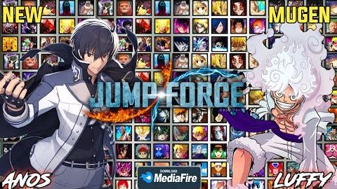 NEW UPDATE! SUPER ANIME WAR JUMP FORCE MUGEN ANDROID APK e PC