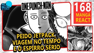 [168] #OnePunchMan - Mangá React | O ESPIRRO QUE DESTRUIU JÚPITER