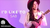"I'd Like To" - SAB, Moophs (Offiical Performance Video)