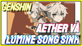 Aether Và Lumine Song Sinh