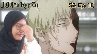 RIP NANAMI 💔 | Jujutsu Kaisen Season 2 Episode 18 REACTION INDONESIA