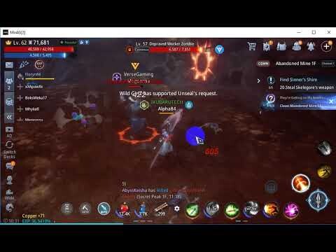 [MIR4] Snake Pit Request - They're Getting On My Nerves  - Clean Abandoned Mine 1F