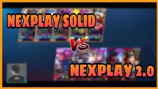 NEXPLAY SOLID VS NEXPLAY 2.0 | TEAM DOGIE | TRASHTALK ON! | MLBB!