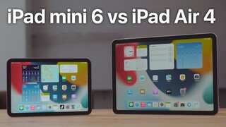 Lí do mình chọn iPad Air 4 thay vì iPad mini 6!