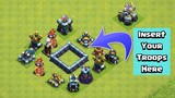 Deadliest Defense Formation in Clash of Clans | Every Troop VS Epic Defense Formation
