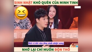 Minh Tinh sinh nhật phải khác người bình thường 🙃🙃