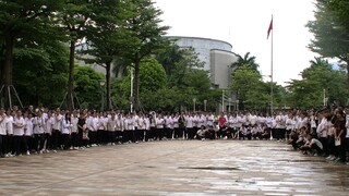 [Shunde No. 1 Middle School] Full version of random dance between classes