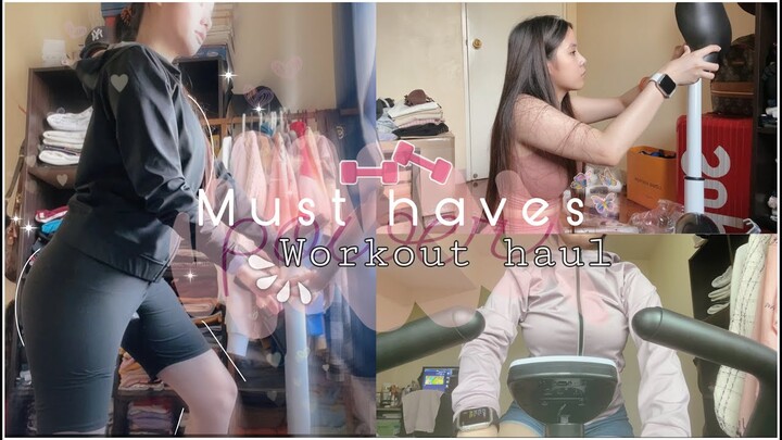 Workout Must Haves 💪 (Sauna suits+Indoor Exercise Bicycle)🇵🇭