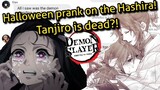 Halloween prank on the Hashira! Tanjiro is dead?! | Demon Slayer Texts | Titanic Texts