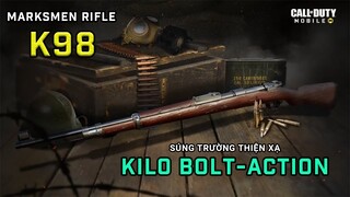 COD Mobile | K98 - Súng Trường Xạ Thủ Siêu HOT: Khi Ông Vua Lên Tiếng! (Review Kilo Bolt-Action)