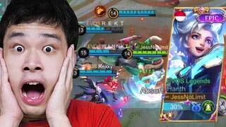 Pake Skin EVOS Di Depan Pemain EVOS Legends - Mobile Legends